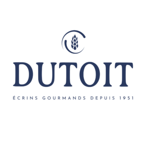 logo de Dutoit en noir et blanc
