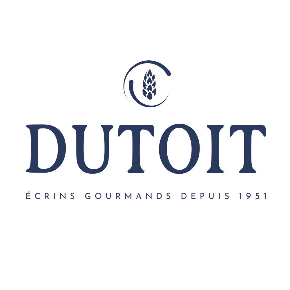 logo de Dutoit en noir et blanc